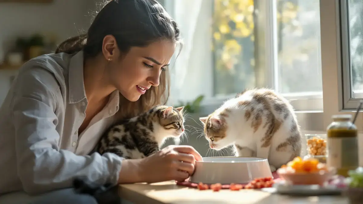 Bij de kat kan een subtiele gewoonteverandering wijzen op uitdroging