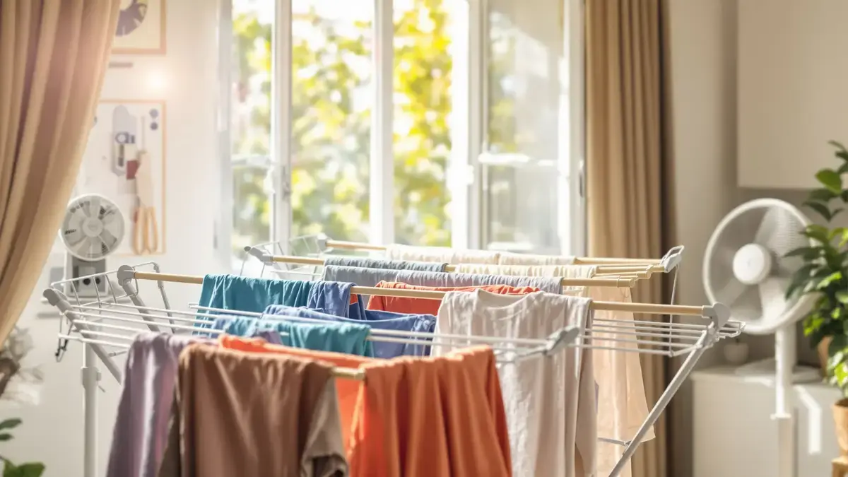 Kleding binnenshuis sneller laten drogen zonder extra verwarming vereist een nauwkeurige aanpak