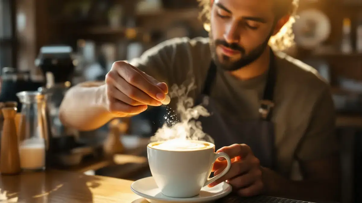 Een klein snufje zout verandert echt de bitterheid van koffie, een principe dat barista’s kennen