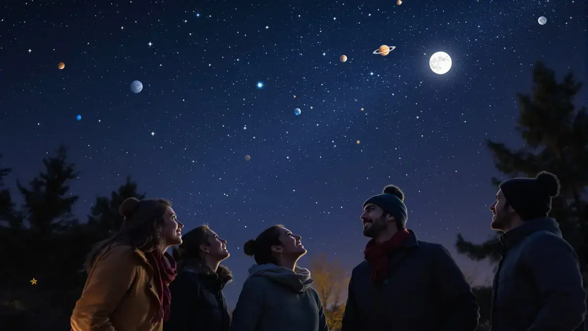 Na de nieuwe maan van januari zou een zeldzame planetaire uitlijning het einde van het jaar voor een bepaald sterrenbeeld kunnen verzachten