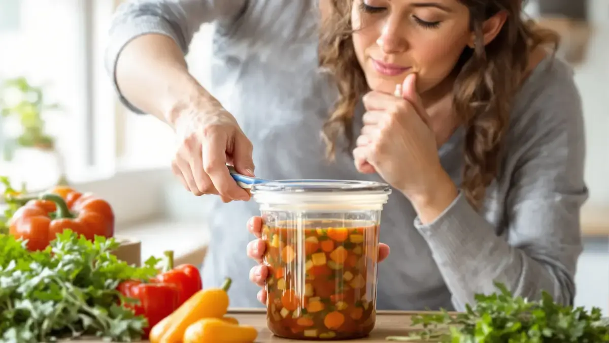 Slechte bewaring kan ervoor zorgen dat zelfgemaakte soep een groot deel van de voedingswaarde verliest