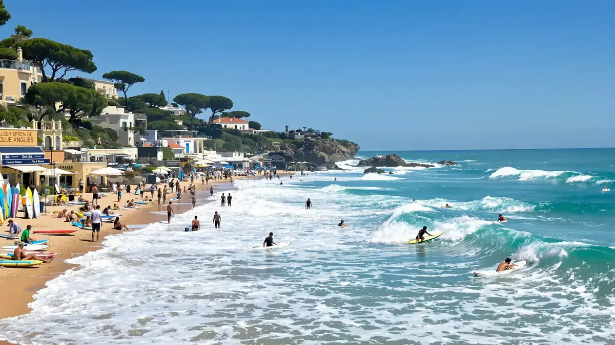 Dit strand in Zuid-Frankrijk begint een surfelite aan te trekken die niemand had zien aankomen