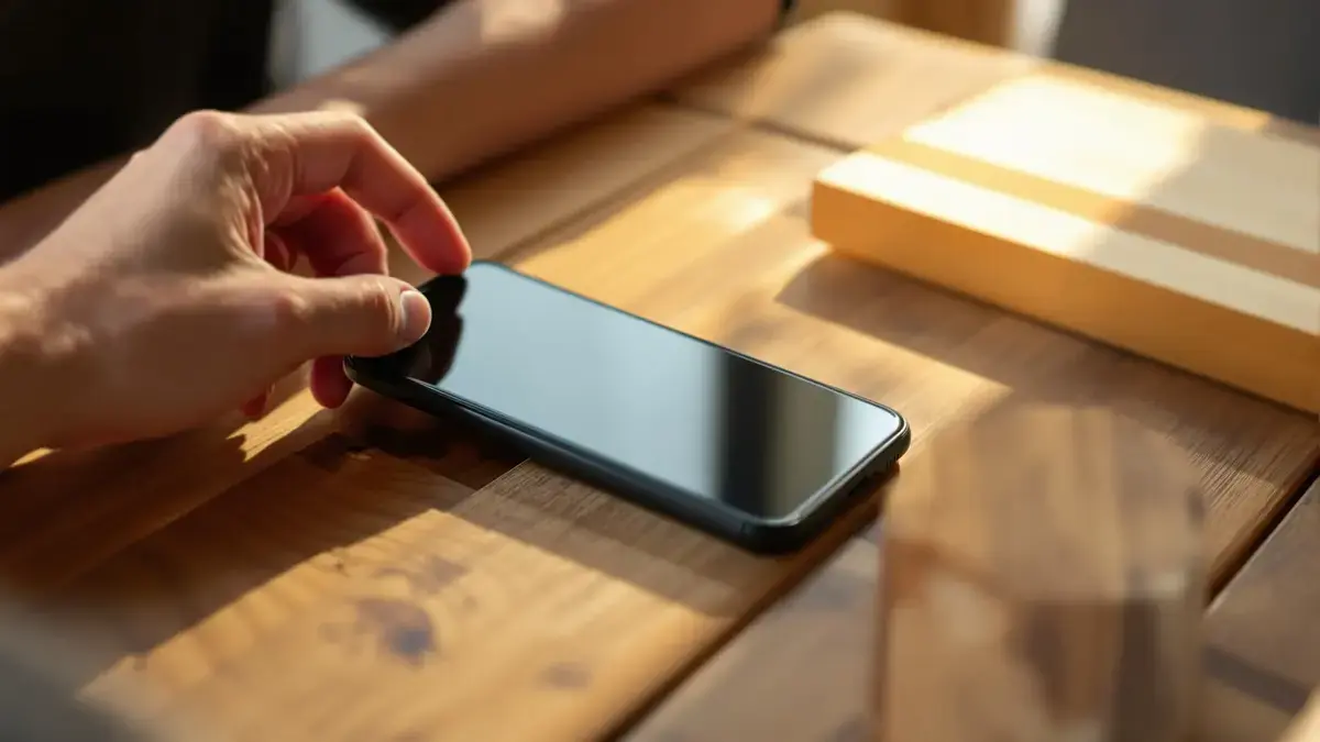 Waarom je telefoon sneller leegraakt als je hem op bepaalde houtsoorten legt