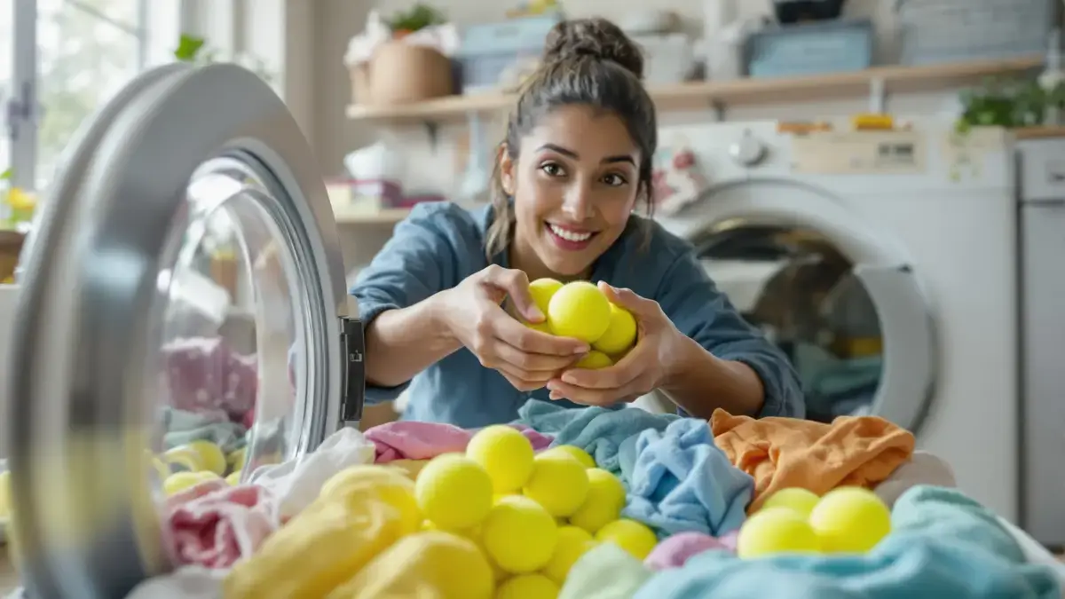 Weinig mensen kennen het trucje met tennisballen in de wasmachine, en toch revolutioneert het wassen