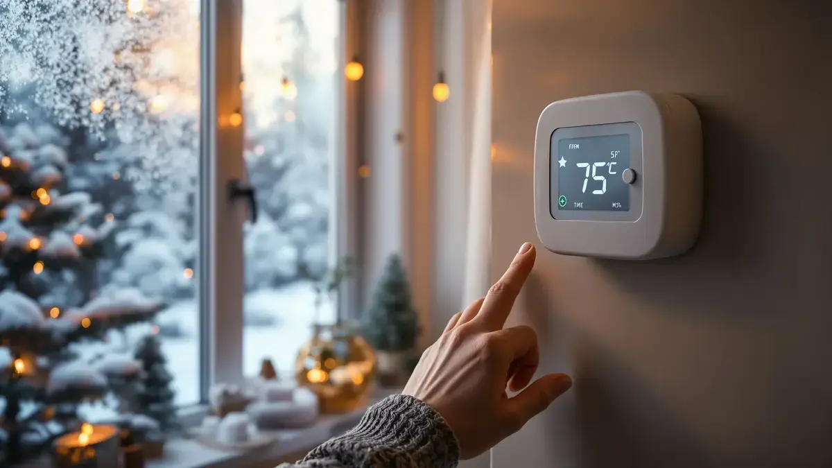 Thermostaat tijdens de wintervakantie: deze precieze instelling voorkomt bevroren leidingen en een torenhoge rekening bij terugkomst