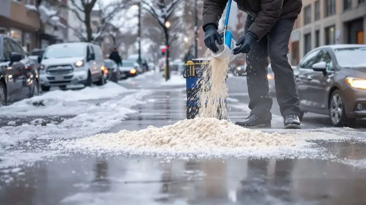 Traditioneel strooizout is niet langer het beste wapen tegen ijzel, dit alternatief werkt effectiever