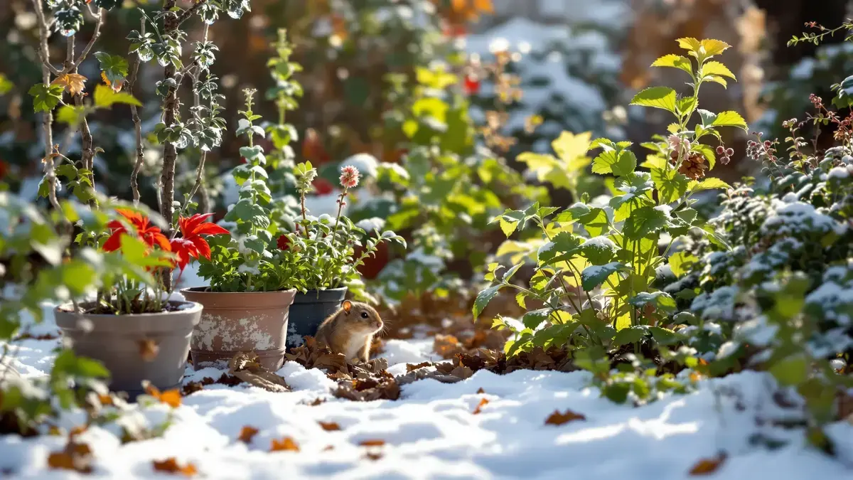Deze tuinplant trekt in de winter knaagdieren aan zonder dat de eigenaren het merken