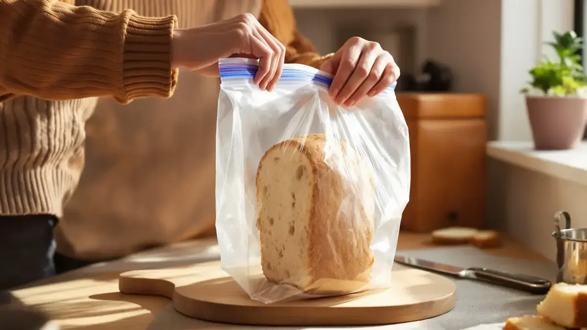 Om te voorkomen dat brood te snel uitdroogt, overtreft deze eenvoudige methode de klassieke brooddoos