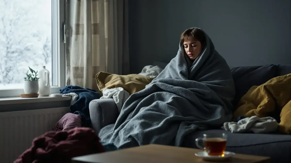 Waarom hebben sommige mensen het binnen altijd kouder?