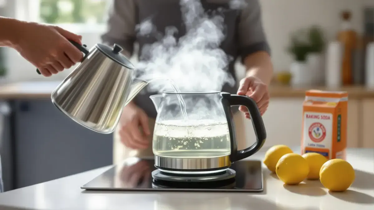 Een waterkoker ontkalken zonder zuur of chemicaliën is mogelijk met deze techniek