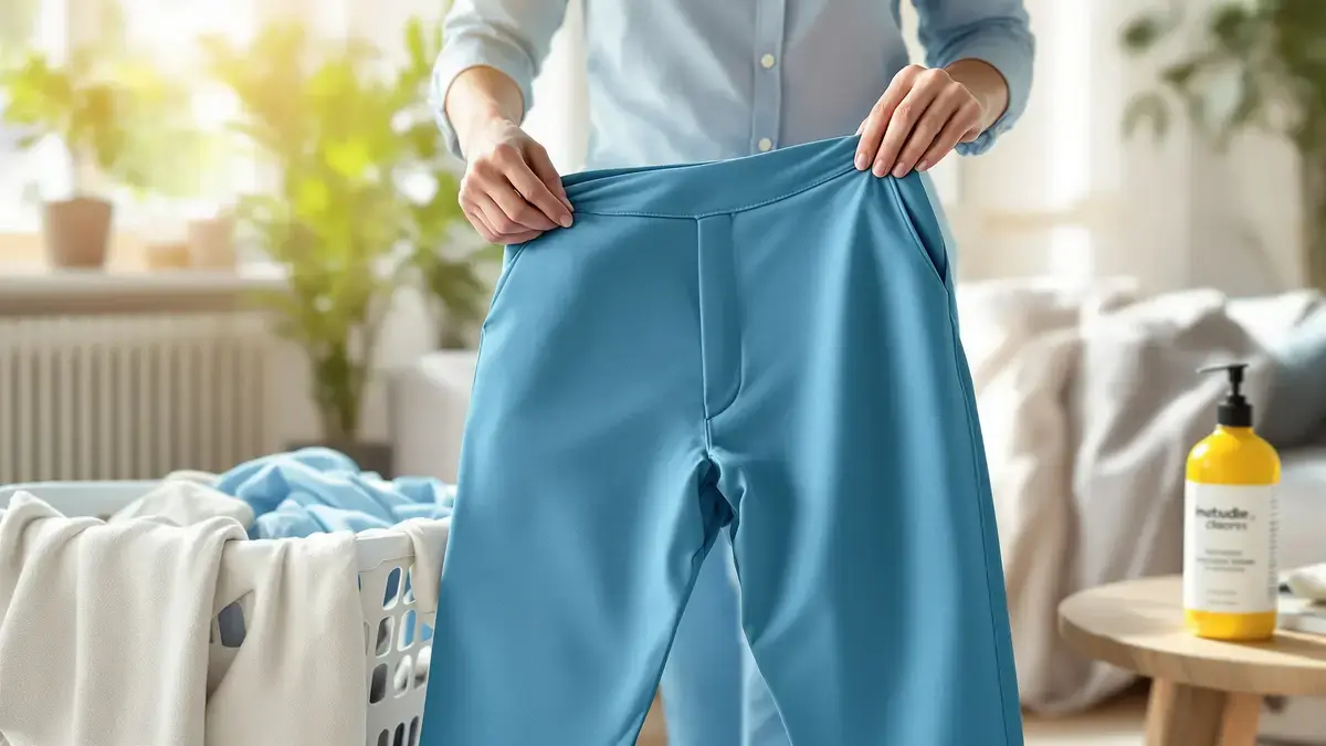 Zakdoeken te snel gewassen? Dit specifieke product laat broeken er weer als nieuw uitzien